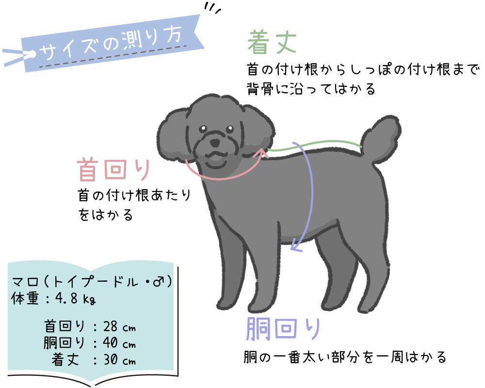 トイプードルに似合う浴衣の作り方 Nanairo